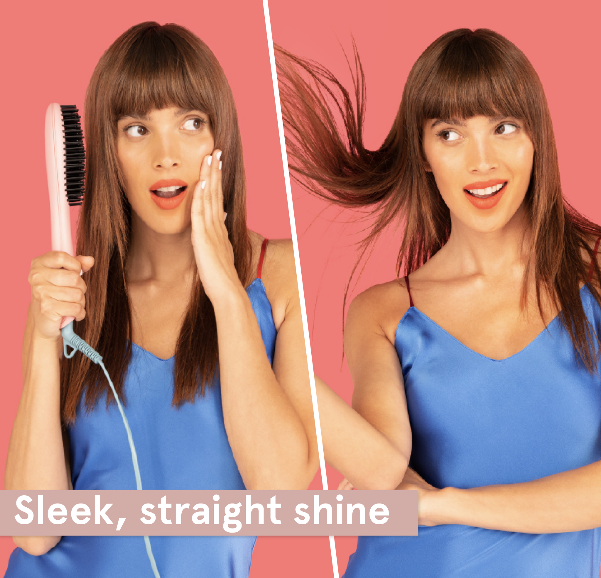 Petale hair straightening brush best sale